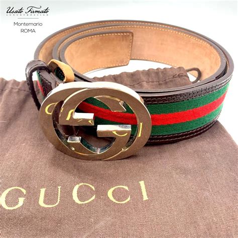 ricambi nastro web per cintura gucci uomo|cinture gucci da farfetch.